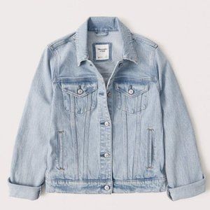 NWT Abercrombie & Fitch Denim Jacket Small